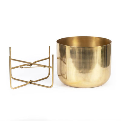 BRASS PLANTER | 3 SIZES– Green Design Gallery