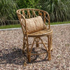 KATAVI ARMCHAIR +CUSHION | NATURAL RATTAN - Green Design Gallery